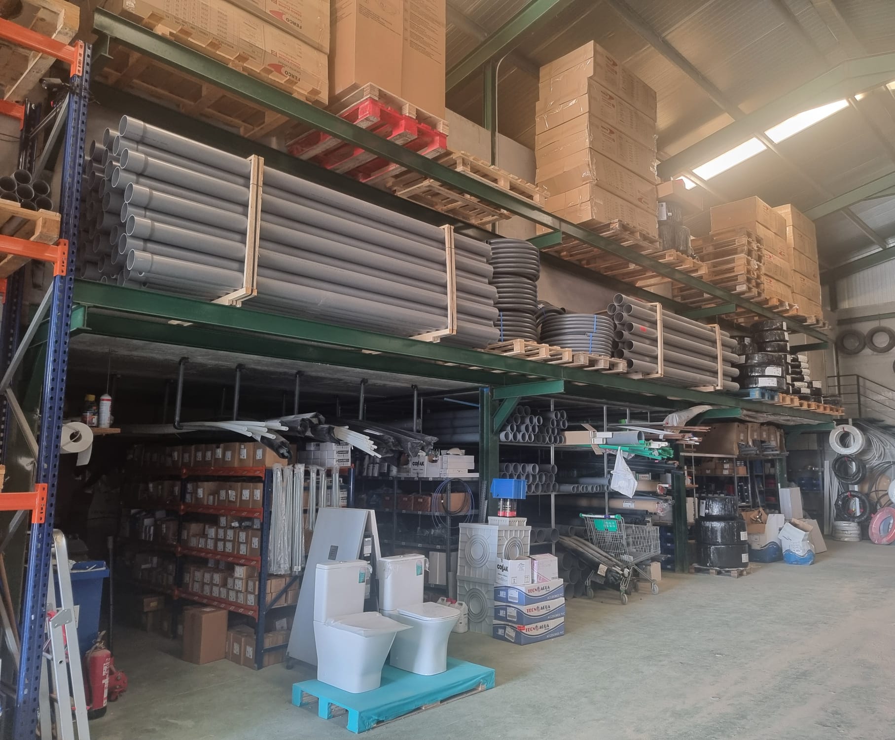 Stock Tubería PVC
